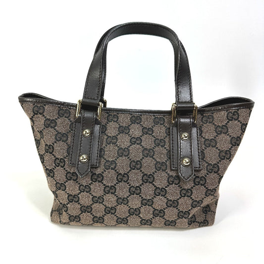 GUCCI Handbag 257249 GG canvas / leather Brown GG Women Secondhand