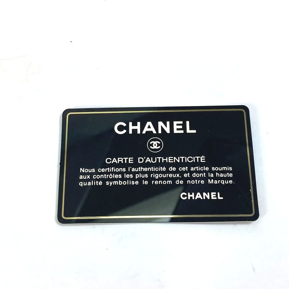 CHANEL Shoulder Bag Canvas / leather Navy vintage NO.5 Number 5
