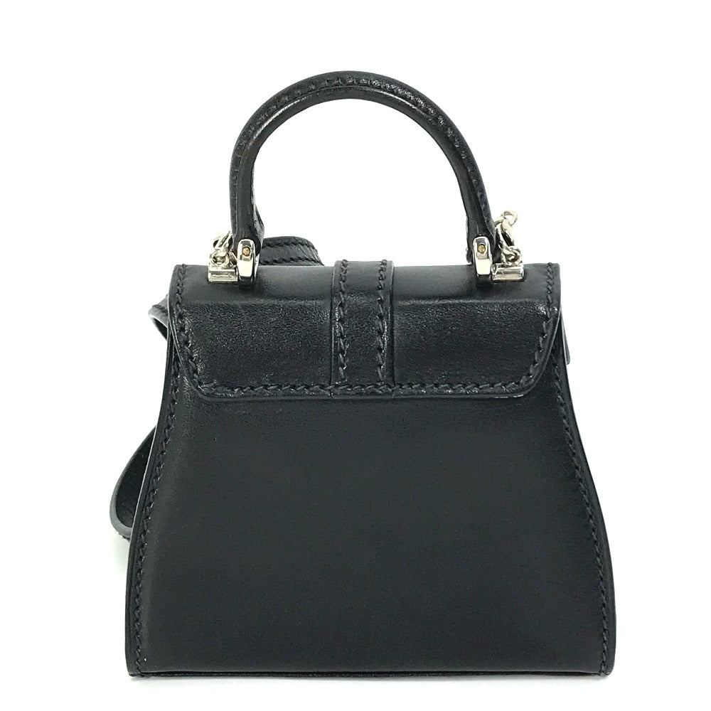 GUCCI Shoulder Bag 007.090.0234 leather black Mini bag Women Secondhand