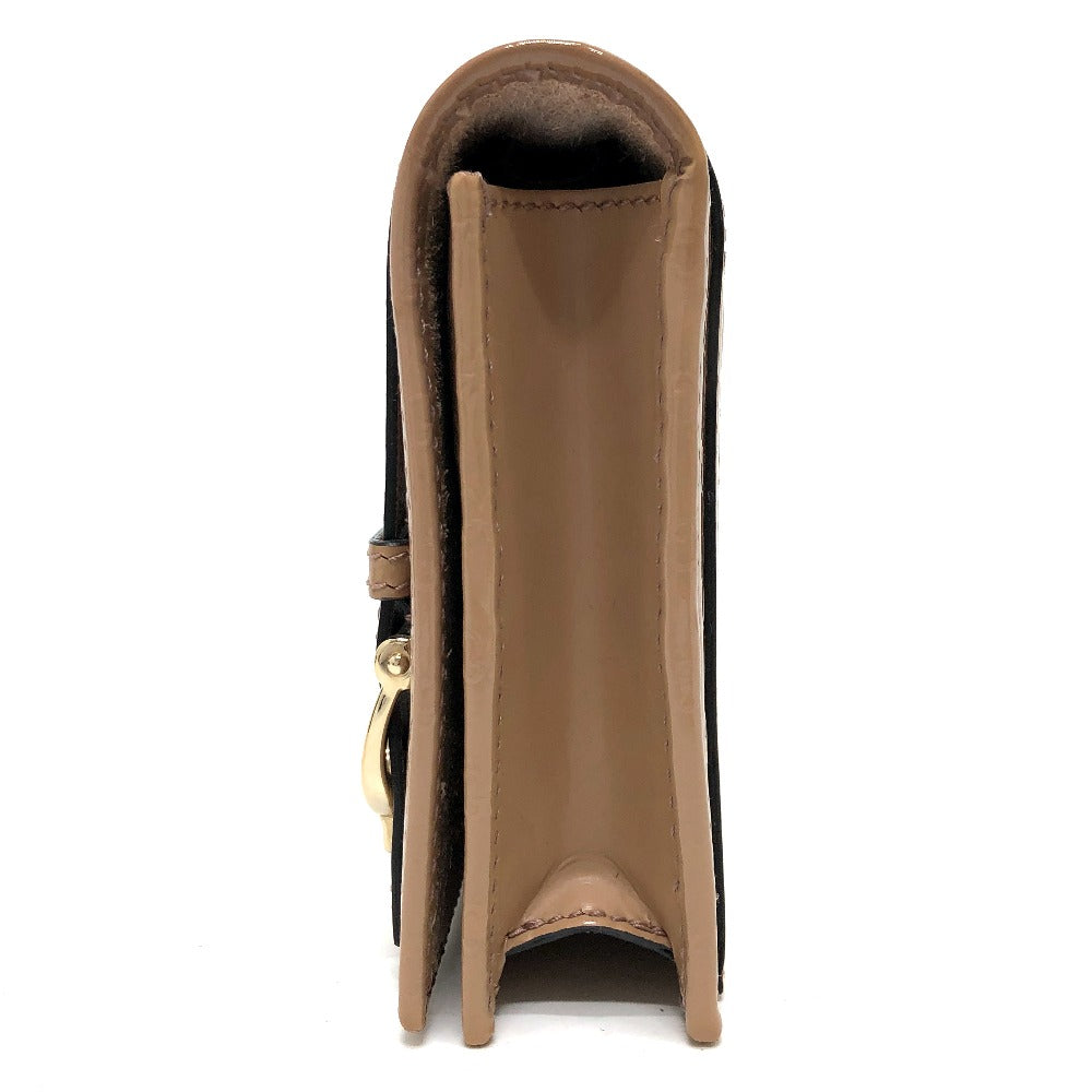 GUCCI Shoulder Bag 354086 enamel beige GG Micro Gucci Gucci Nice Women Secondhand