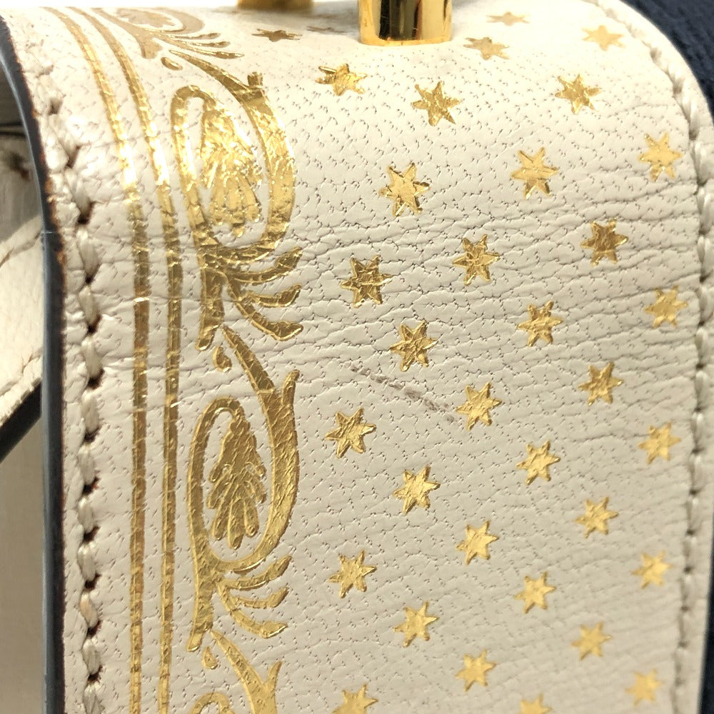 GUCCI Shoulder Bag 470270 leather white Silvi Women Secondhand