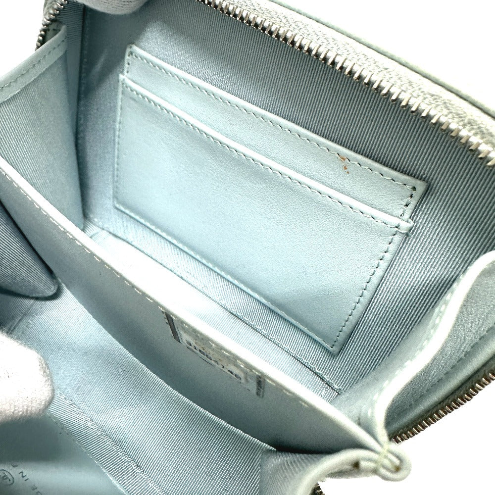 CHANEL Shoulder Bag AP2426 Caviar skin blue CC COCO Mark Matrasse camera bag Women Used
