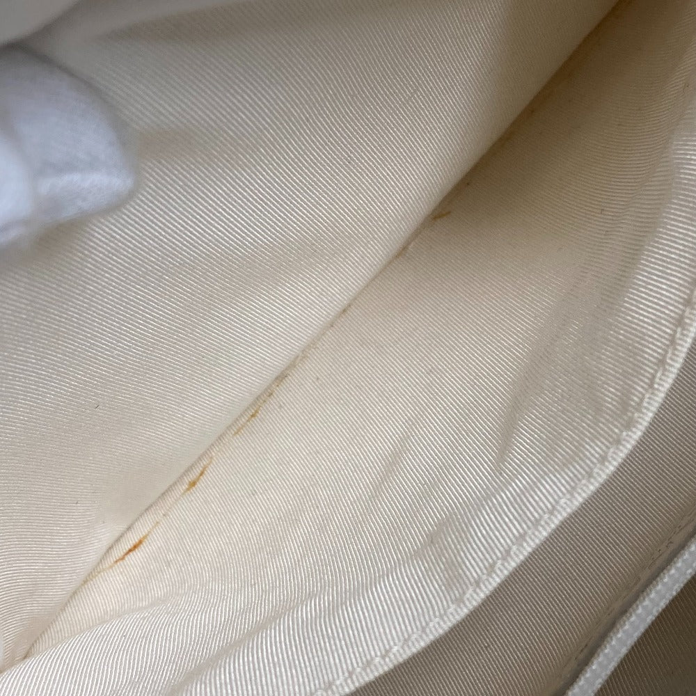 CHANEL Tote Bag Caviar skin white CC COCO Mark Timeless Matelasse Quilting Women Used