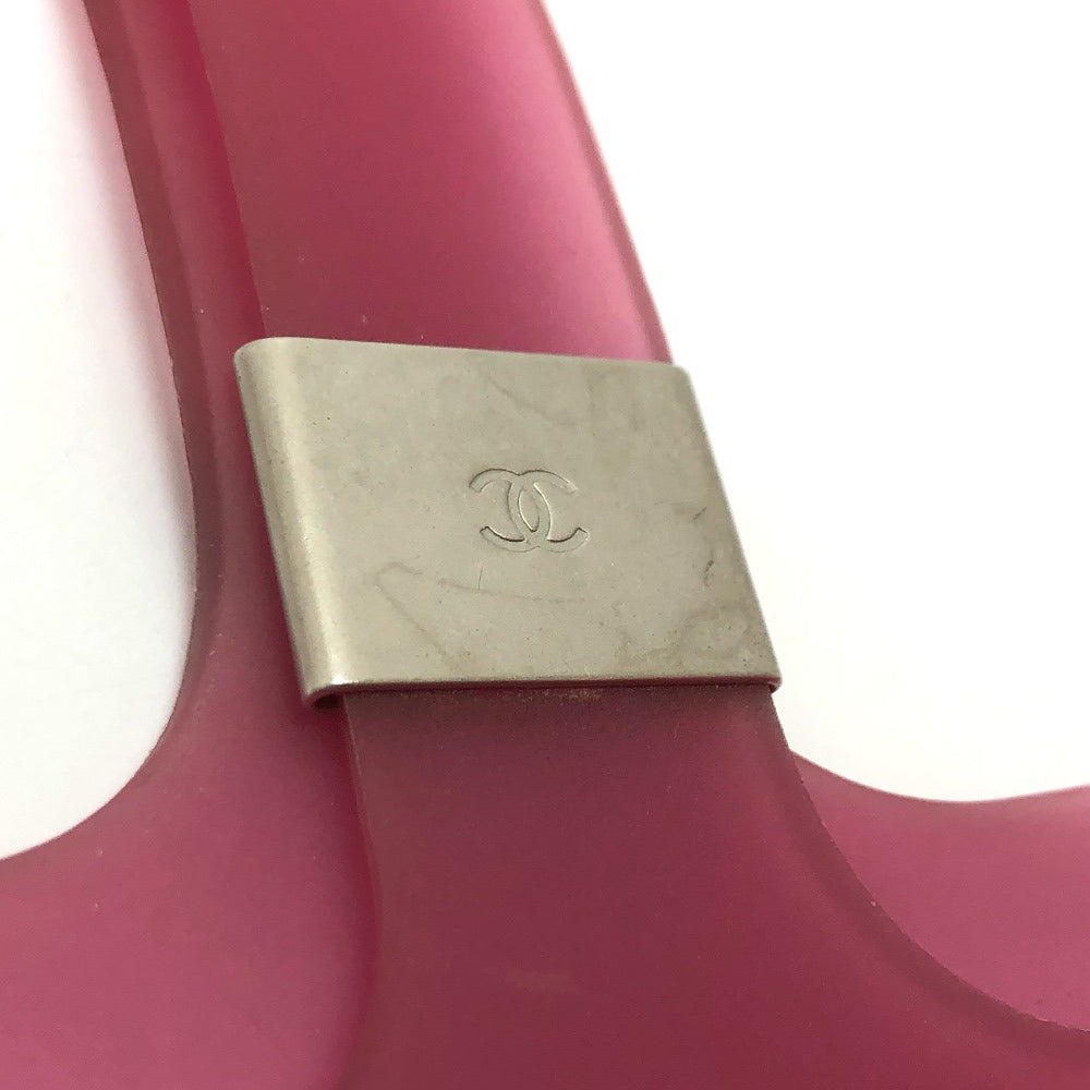 CHANEL Tote Bag rubber purple logo COCO Mark Women Used