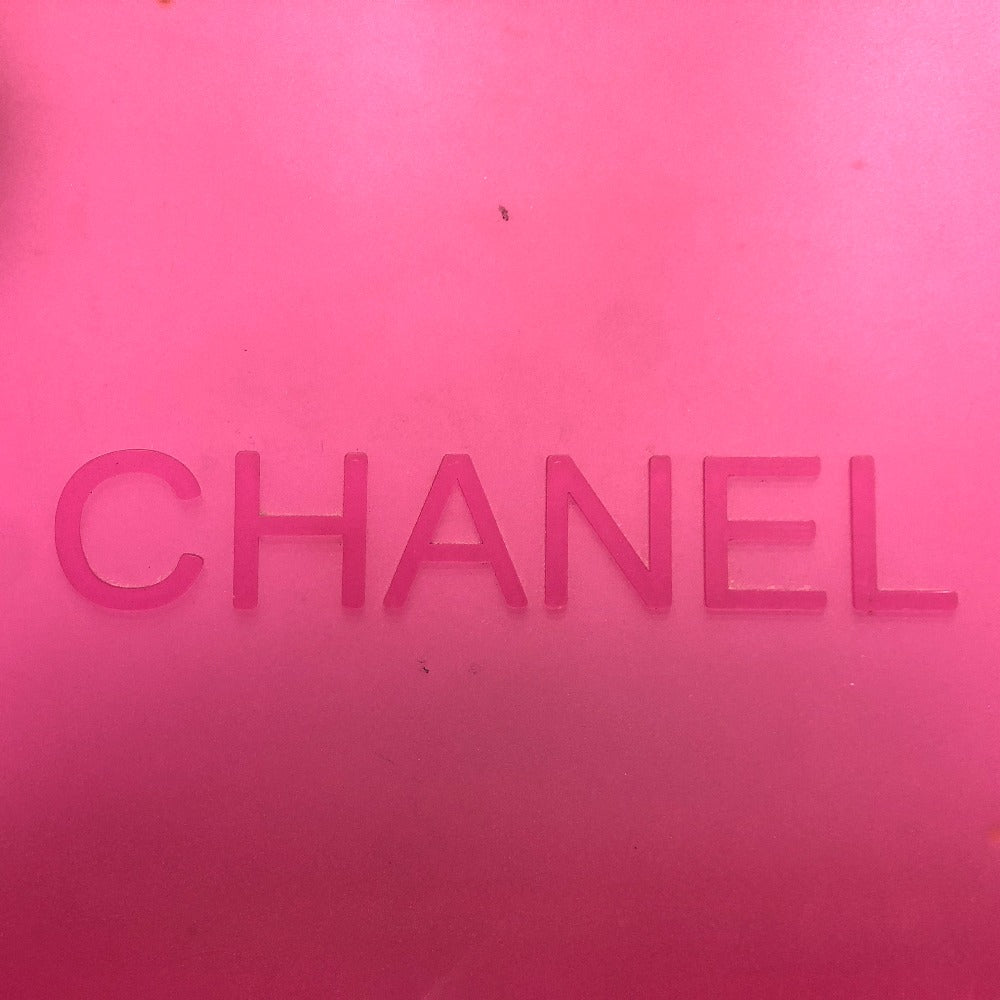 CHANEL Tote Bag rubber purple logo COCO Mark Women Used