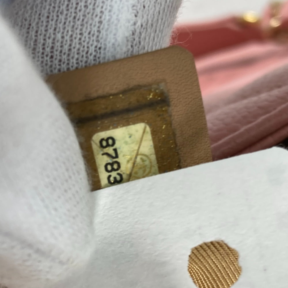 CHANEL Shoulder Bag A50994  Caviar skin pink Chain Matelasse PST Tote