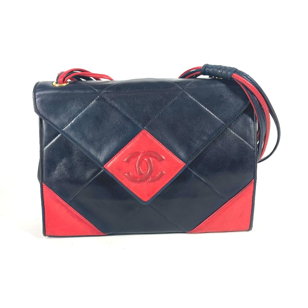 Dior Shoulder Bag leather black Savannah Women Used