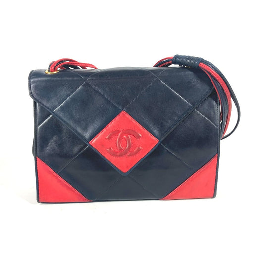 Dior Shoulder Bag leather black Savannah Women Used