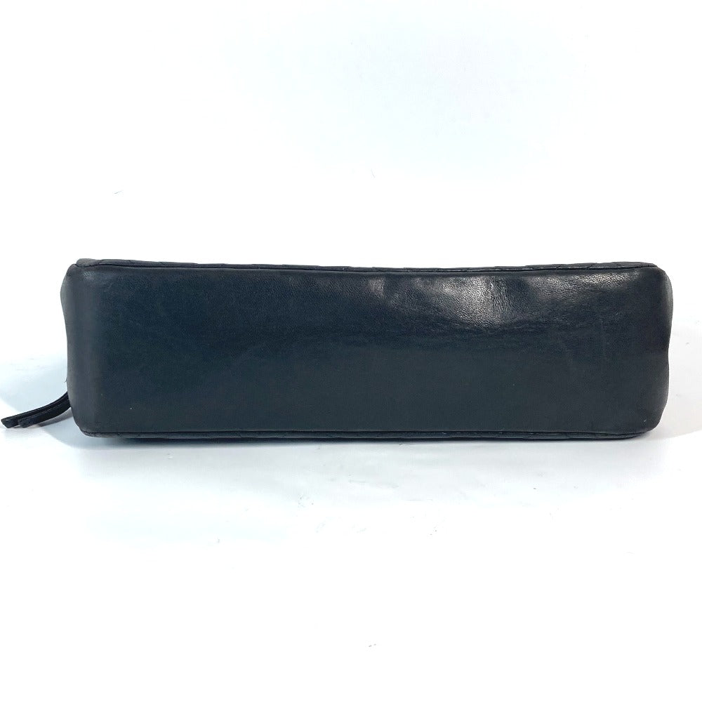 CHANEL Shoulder Bag lambskin black CC COCO Mark WChain Bag Quilted Matelasse