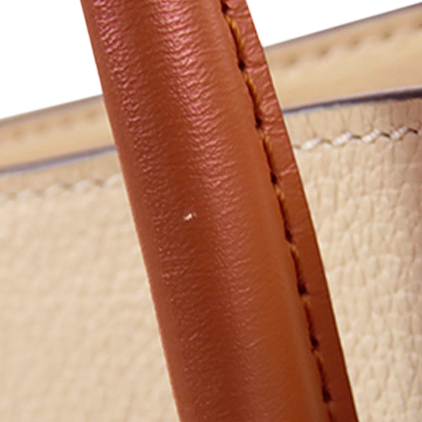 Louis Vuitton On My Side MM Beige Calfskin