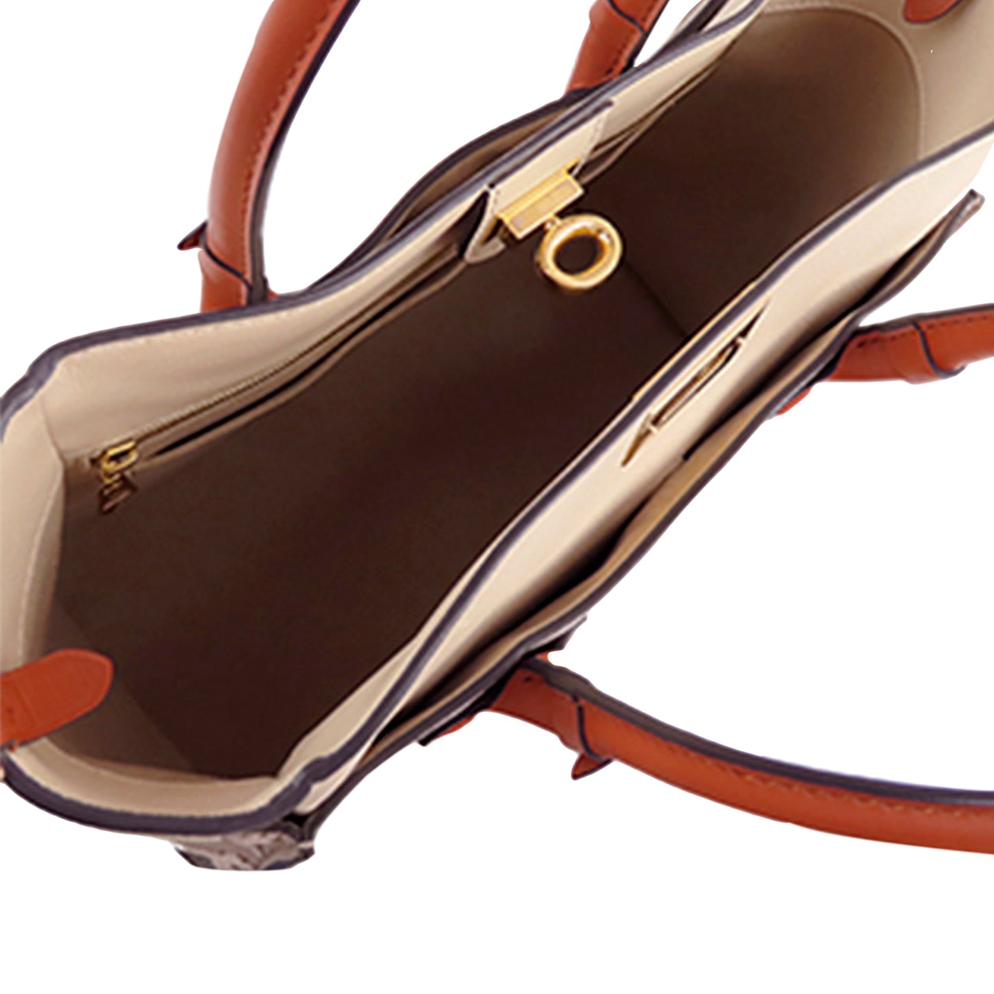 Louis Vuitton On My Side MM Beige Calfskin