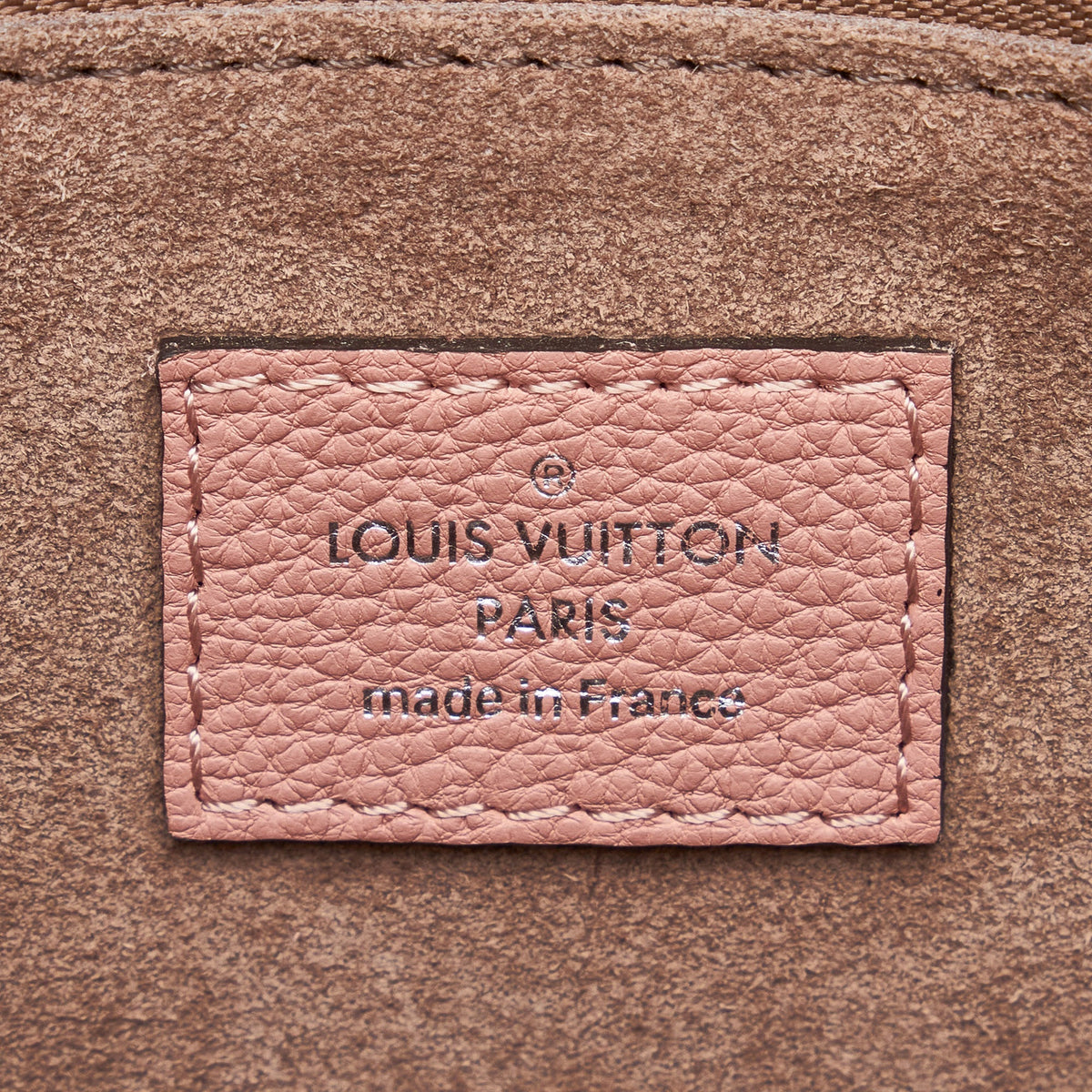 LOUIS VUITTON Veau Cachemire Soft Lockit PM Satchel