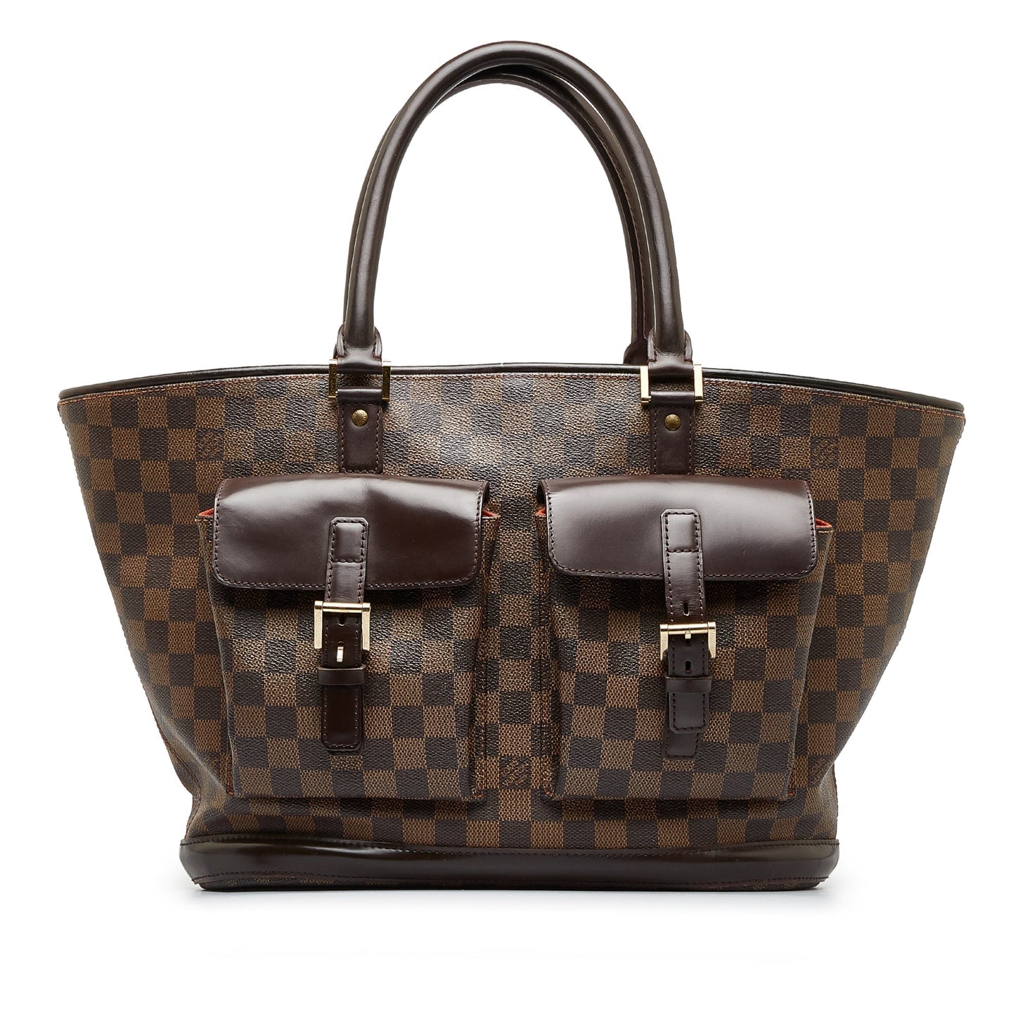LOUIS VUITTON Damier Ebene Manosque GM Tote Bag