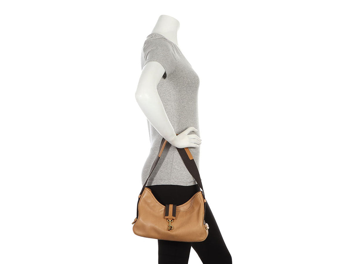 Gucci Small Tan Shoulder Bag