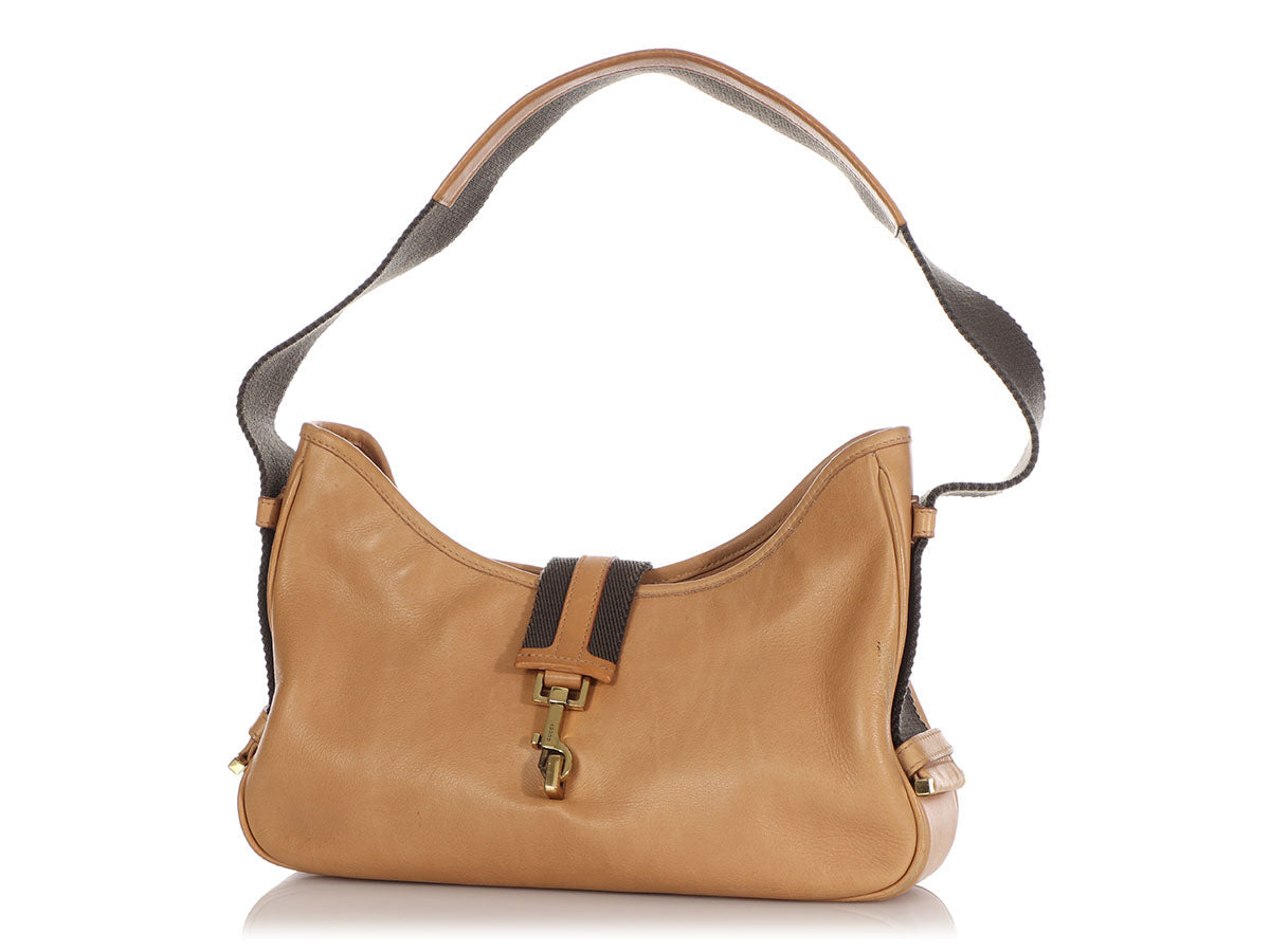 Gucci Small Tan Shoulder Bag