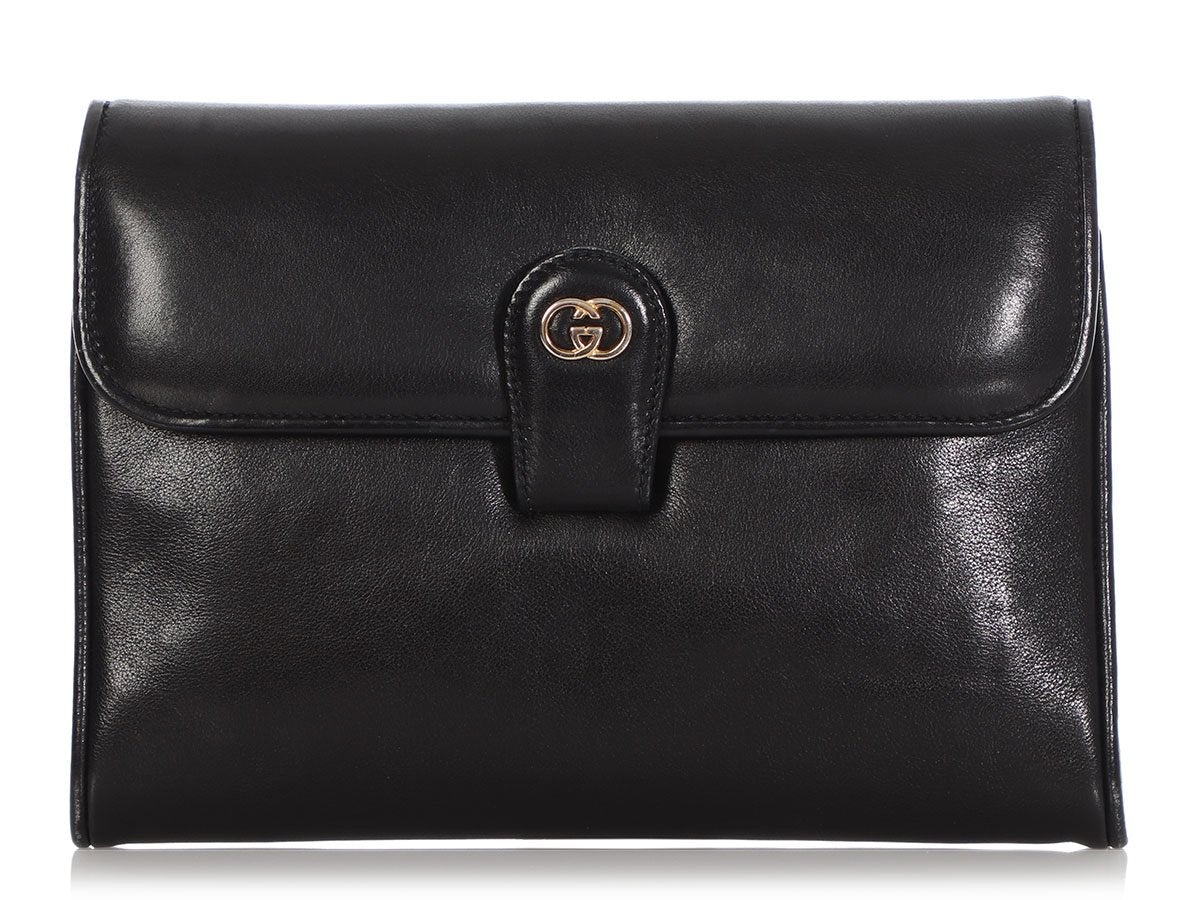 G*G Vintage Black Crossbody Bag