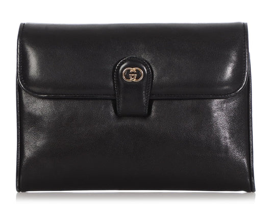 G*G Vintage Black Crossbody Bag