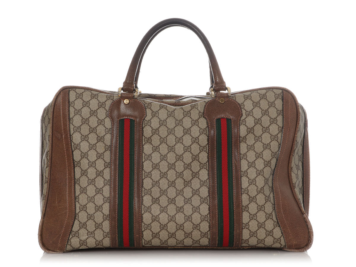 Gucci Vintage GG Duffle Bag