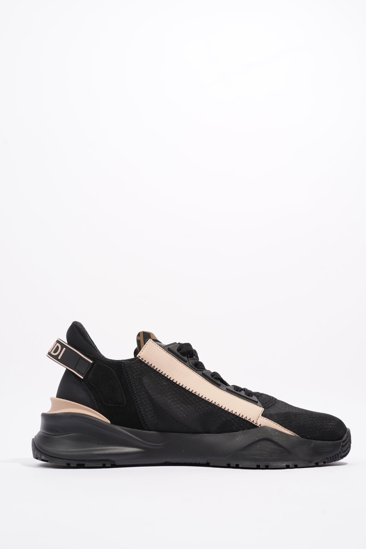 Fendi Flow Sneaker Black / Nude Nylon EU 40 UK 7
