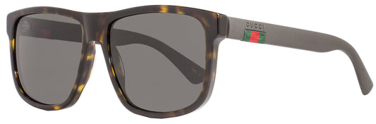 Gucci Square Sunglasses GG0010S 003 Havana/Brown Polarized 0010 Havana Brown