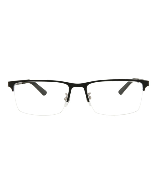 Gucci Mens Square/Rectangle Black Black Transparent Fashion Designer Eyewear