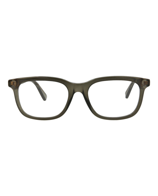 Gucci Mens Square/Rectangle Grey Grey Transparent Fashion Designer Eyewear
