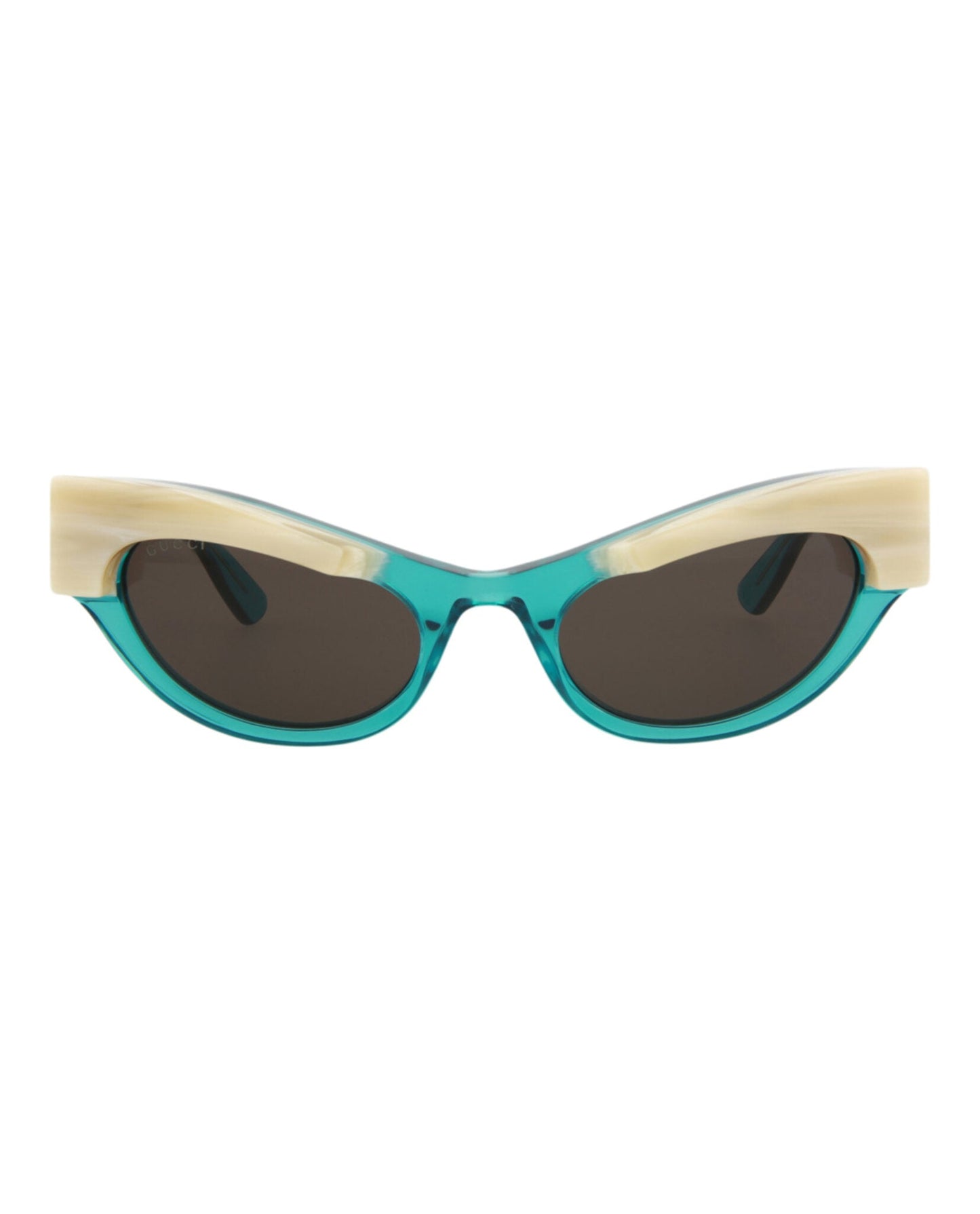 Gucci Womens Cat Eye Light Blue Light Blue Grey Fashion Designer Eyewear