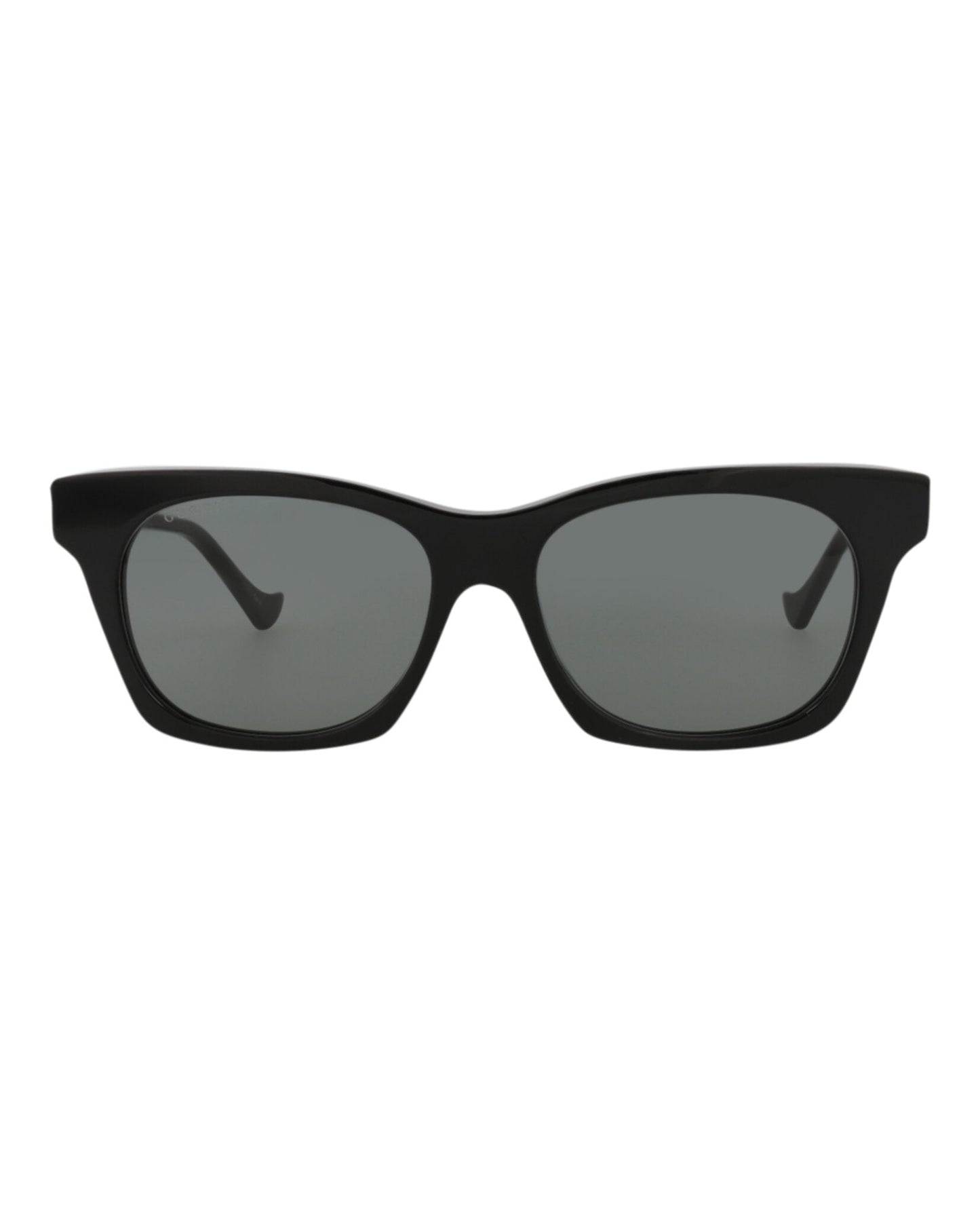 Gucci Womens Cat Eye Black Black Grey Fashion Designer Eyewear
