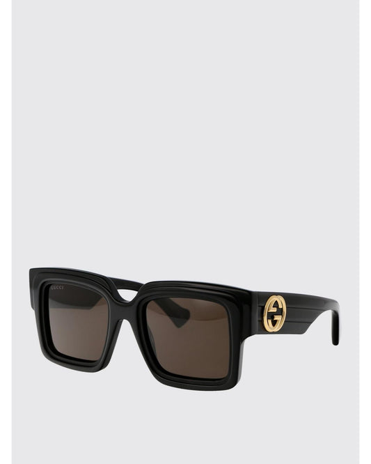 Gucci Acetate Frame Sunglasses Women Black Black