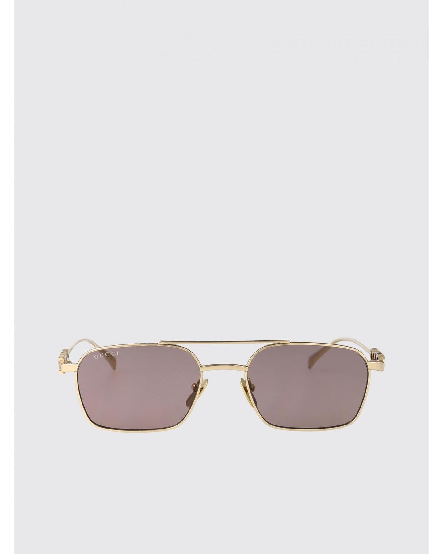 Gucci GG1804S Square Sunglasses UV Protection Women Gold