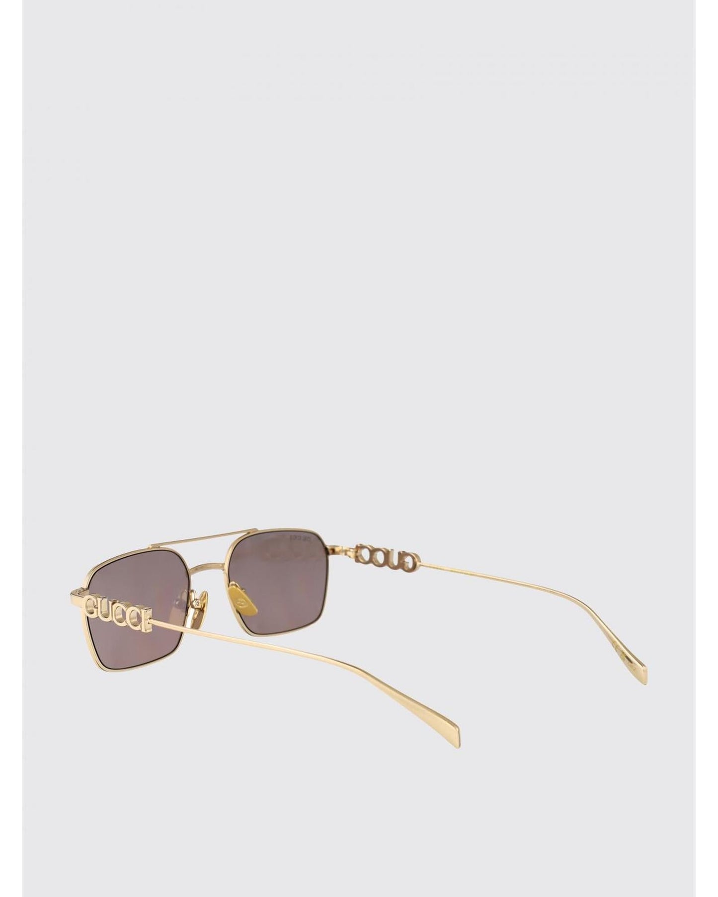 Gucci GG1804S Square Sunglasses UV Protection Women Gold