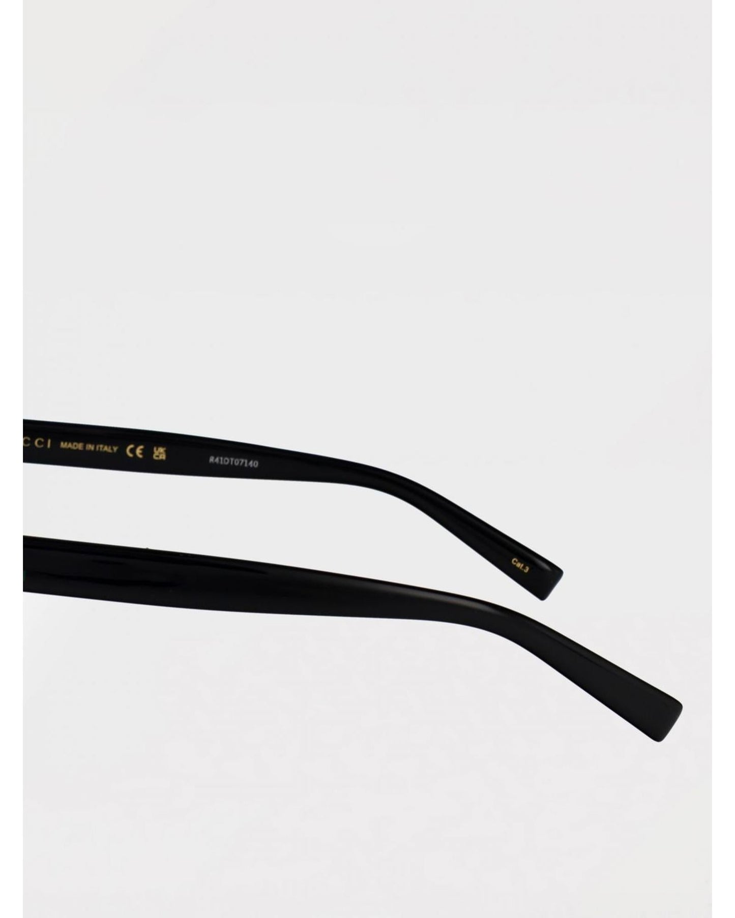 Gucci Aviator Sunglasses Green Lens Men Black