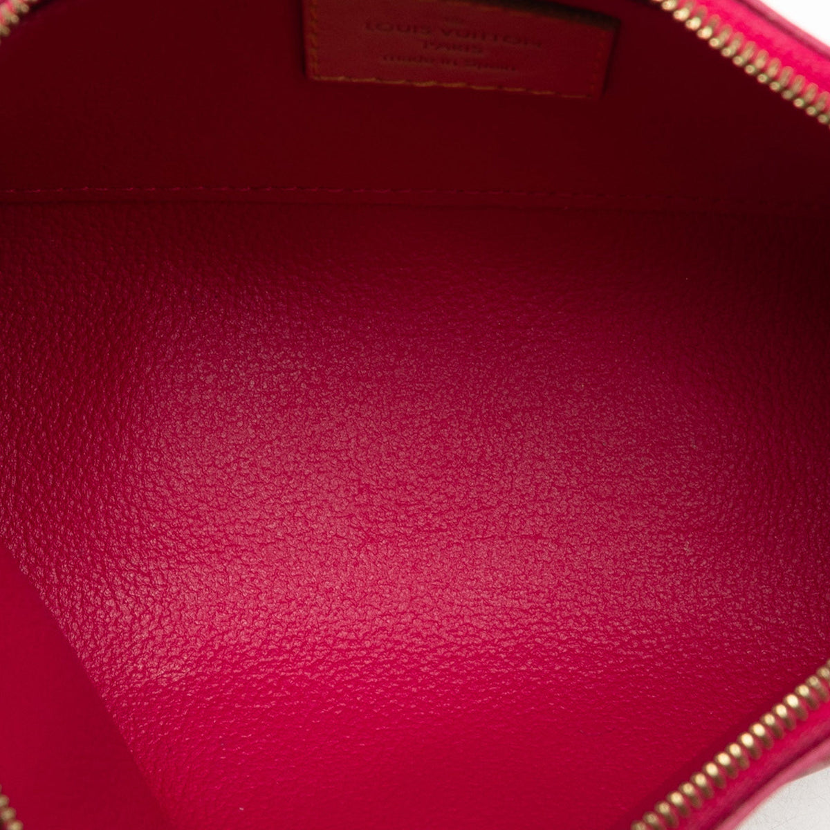 Pink Louis Vuitton Monogram Vernis Ikat Cosmetic Pouch
