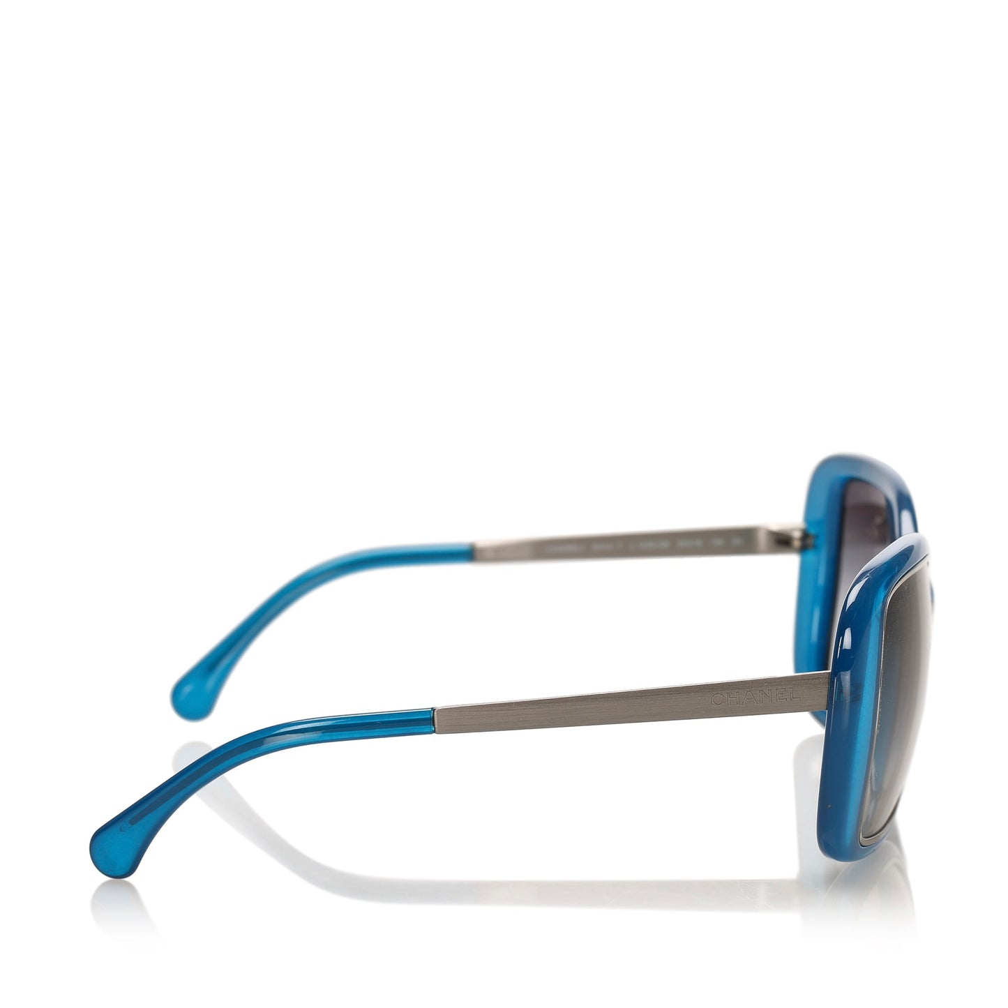 Square Tinted Sunglasses Blue