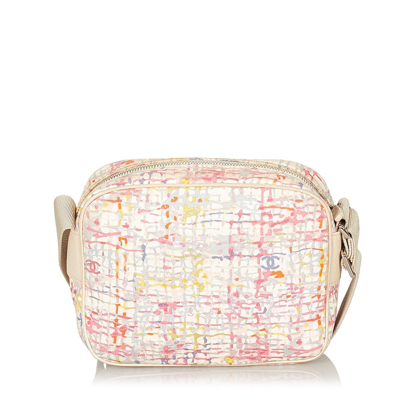 Clover Canvas Crossbody Bag White