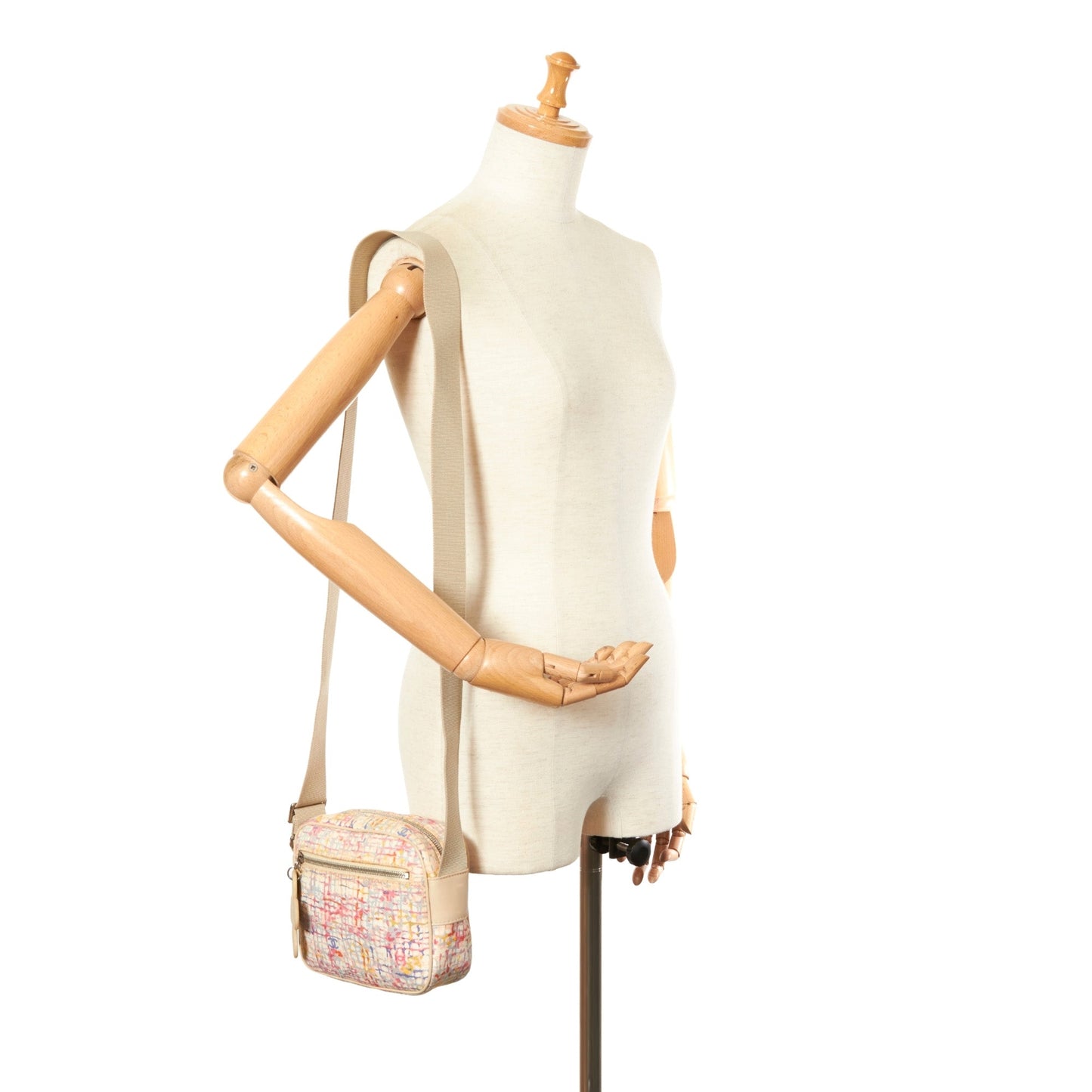 Clover Canvas Crossbody Bag White