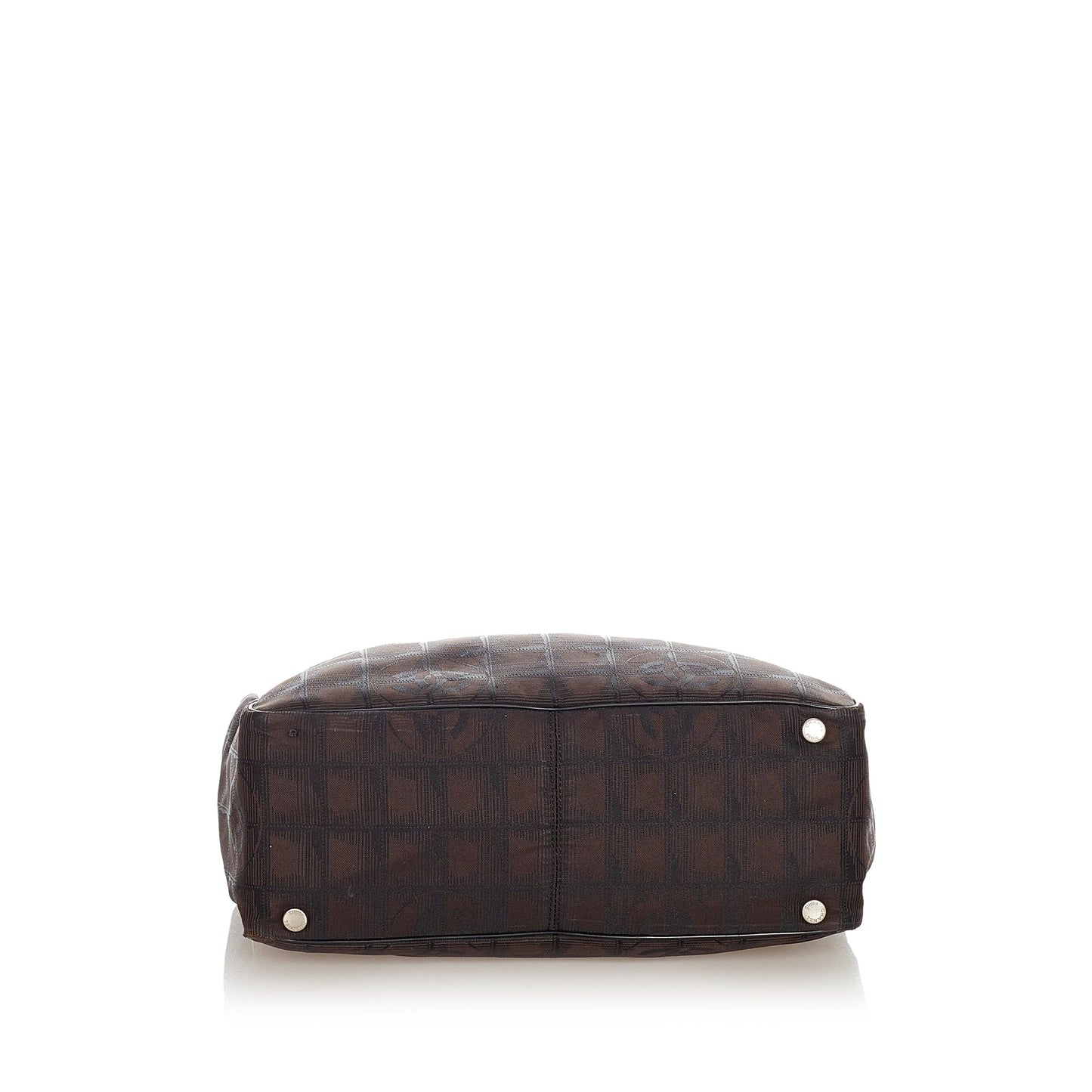 Chanel New Travel Line Canvas Tote Bag Black