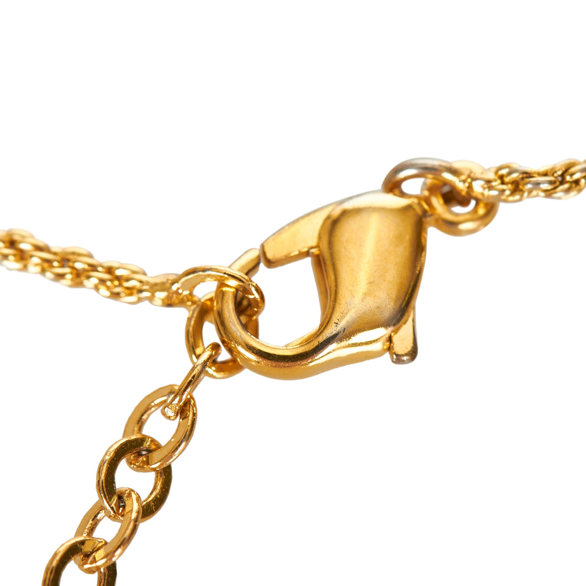 Logo Necklace Gold