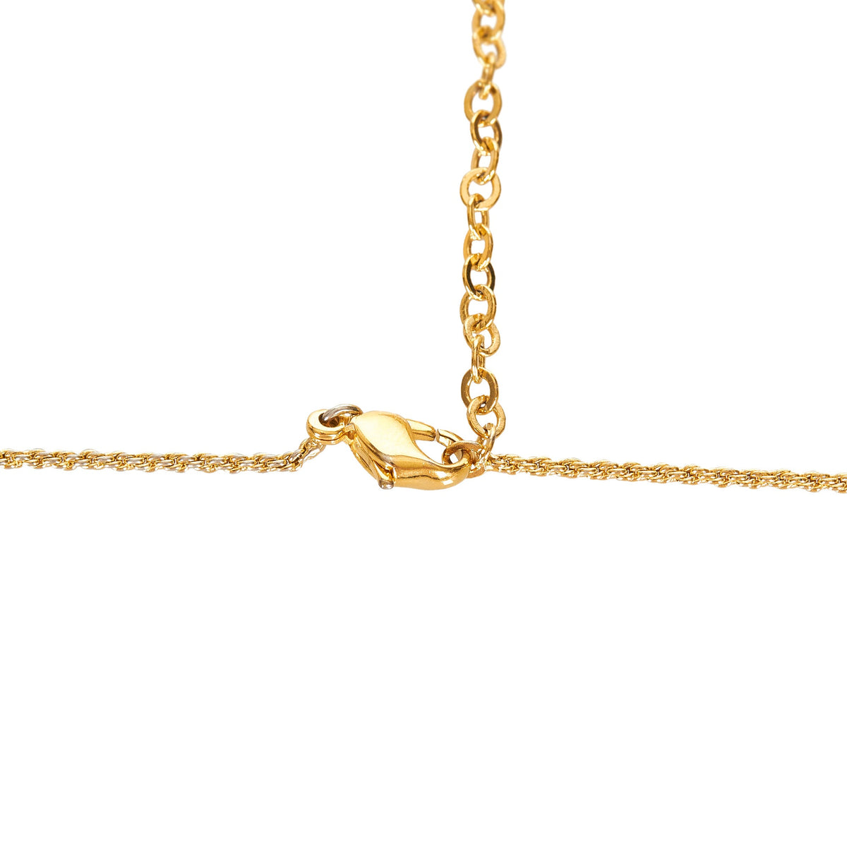Logo Necklace Gold