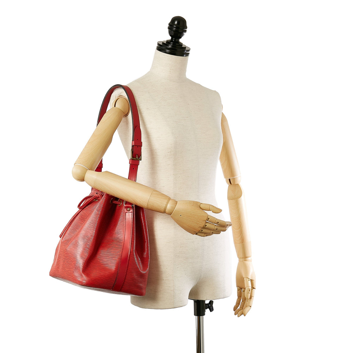 Louis Vuitton Petit Noé Red Epi