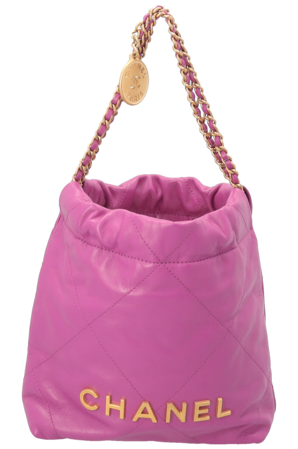 CHANEL 22 Bag Mini Fuchsia