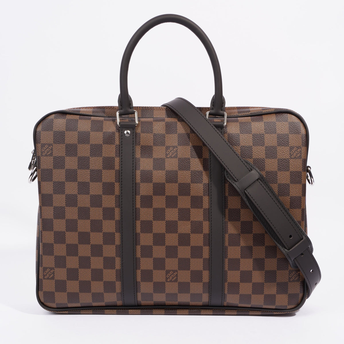 Louis Vuitton Porte-Documents Voyage Damier Ebene Canvas PM
