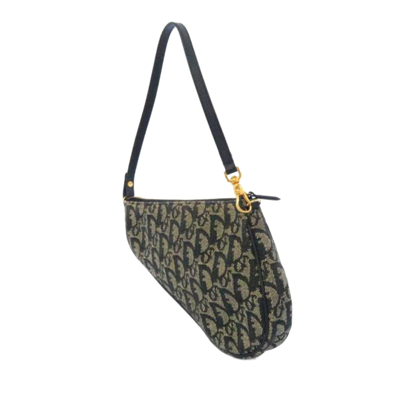 Dior Oblique Canvas Mini Saddle Blue