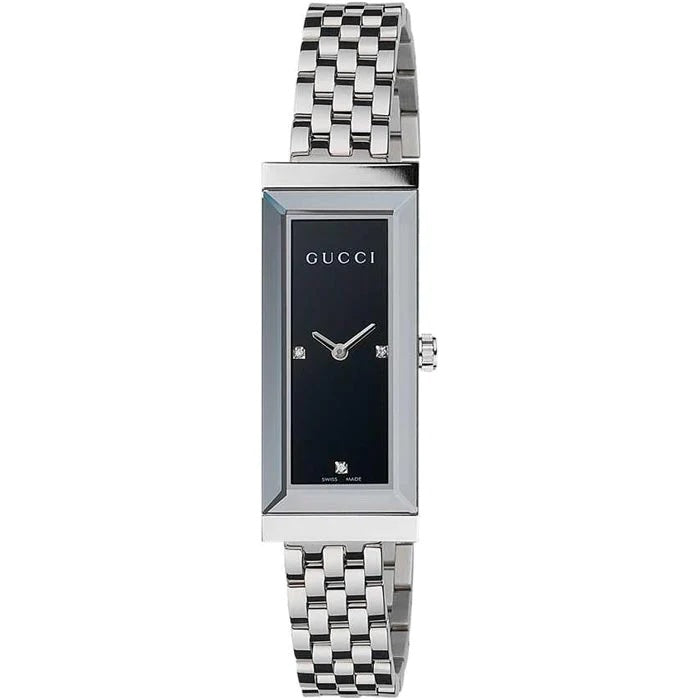GUCCI G FRAME STAINLESS STEEL WATCH YA127504
