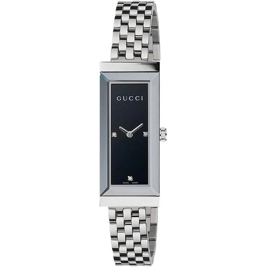 GUCCI G FRAME STAINLESS STEEL WATCH YA127504