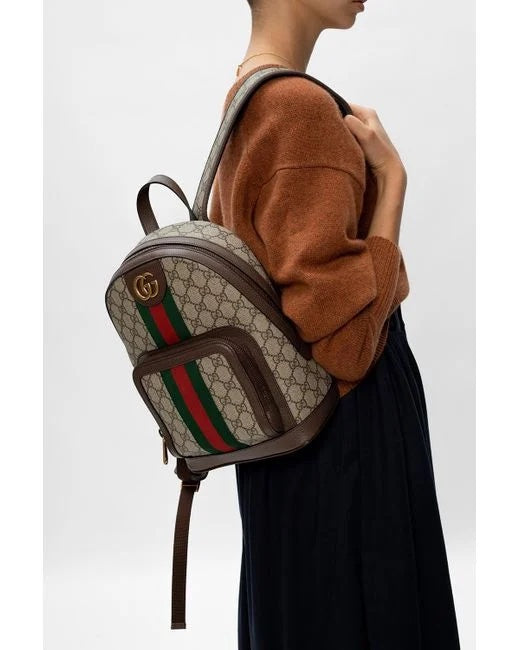 GUCCI OPHIDIA GG SMALL BACKPACK