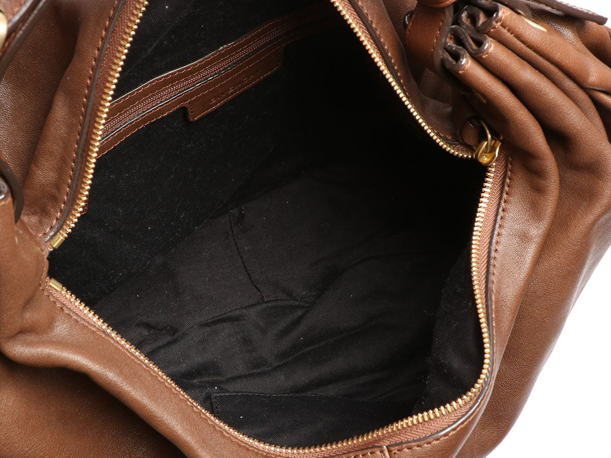 Givenchy Medium Brown Leather Hobo