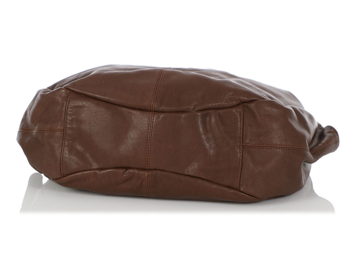 Givenchy Medium Brown Leather Hobo