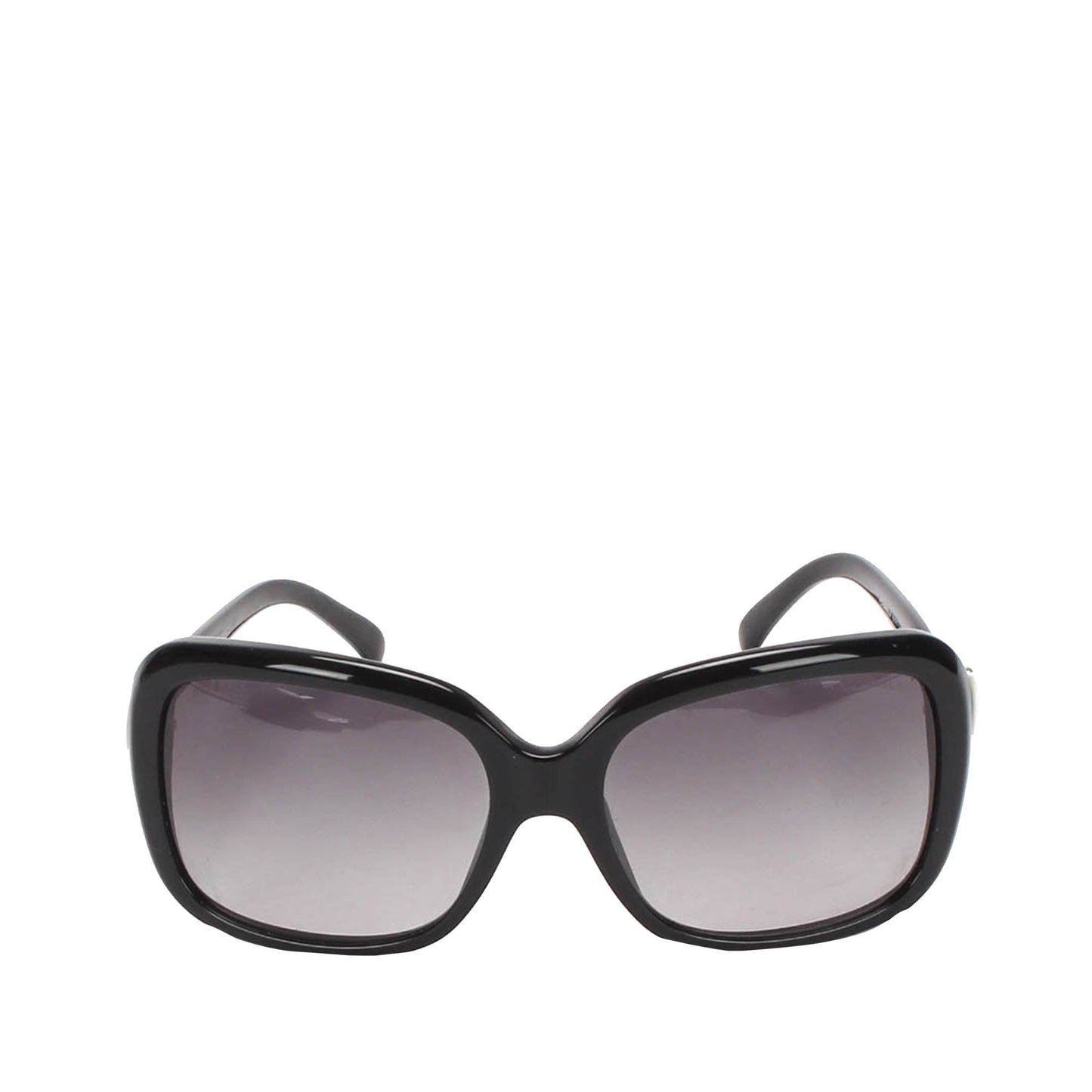 CC Bow Square Tinted Sunglasses Black