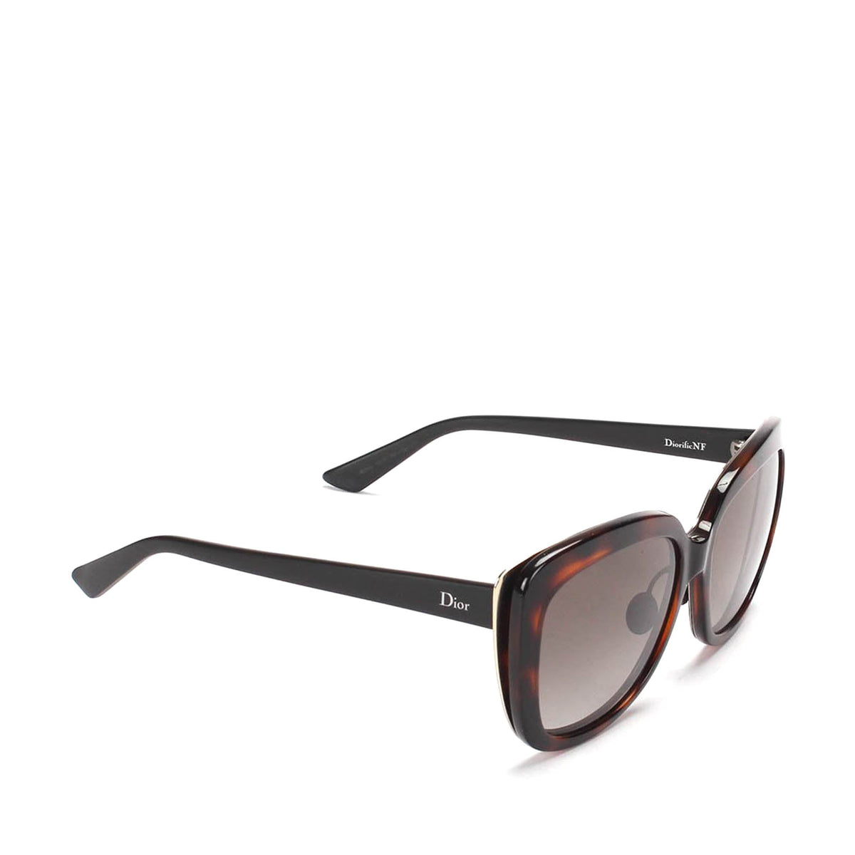 Square Tinted Sunglasses Brown